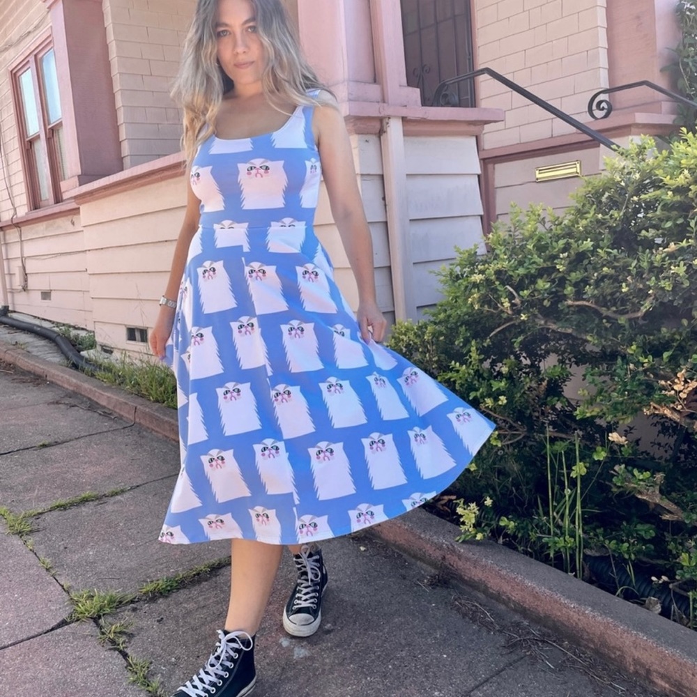 NWT Nooworks Grumpy Cat Vacation Dress